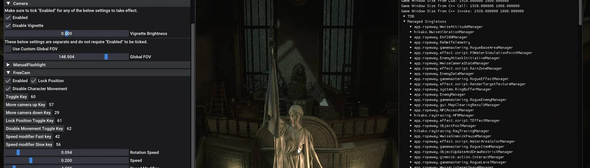 Resident Evil Requiem — REFramework: разблокировка модов и расширенные возможности (Интерфейс) - фото №3