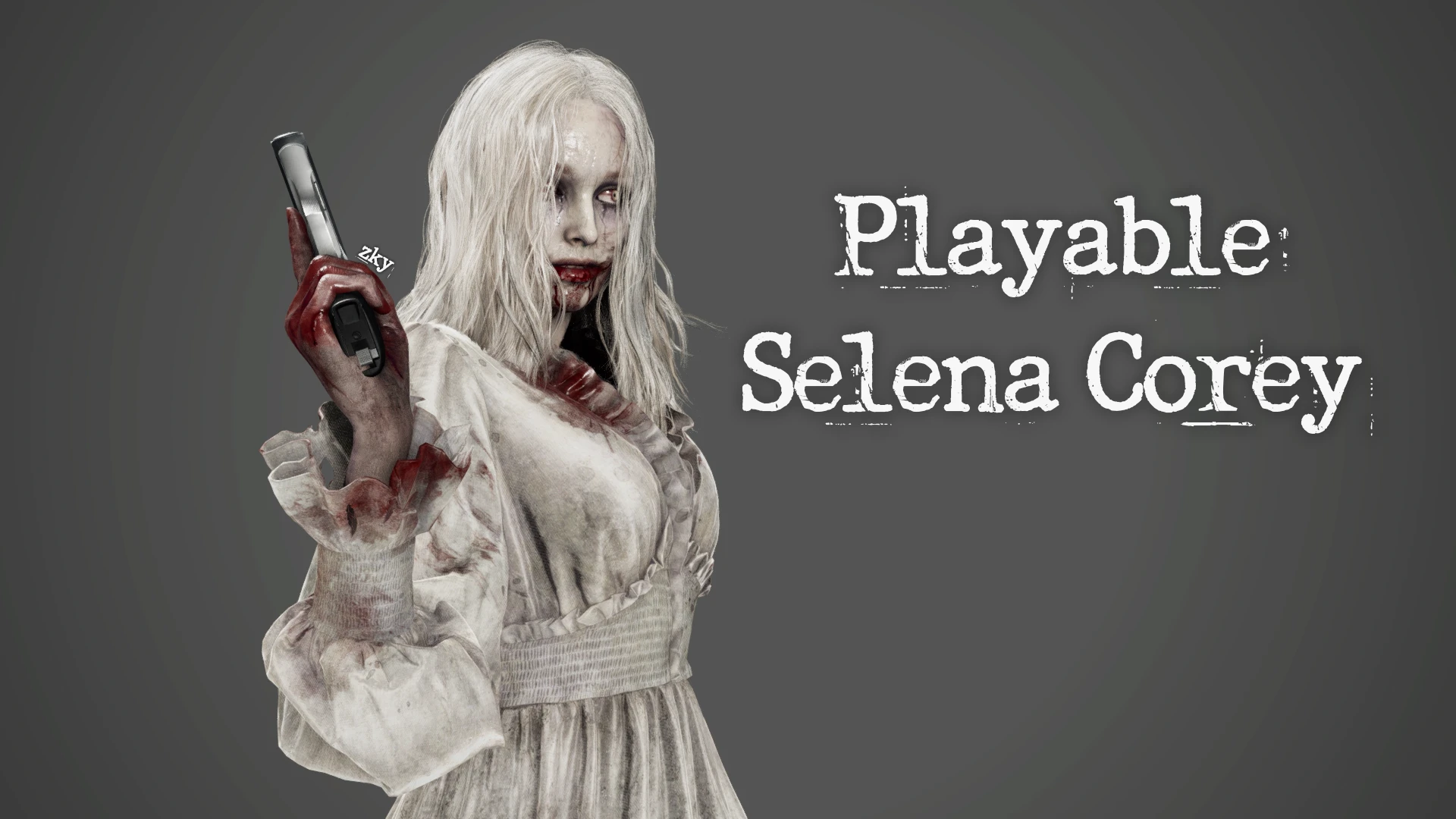 Resident Evil Requiem — Замена Грейс на Селену Кори (поющая леди-зомби)