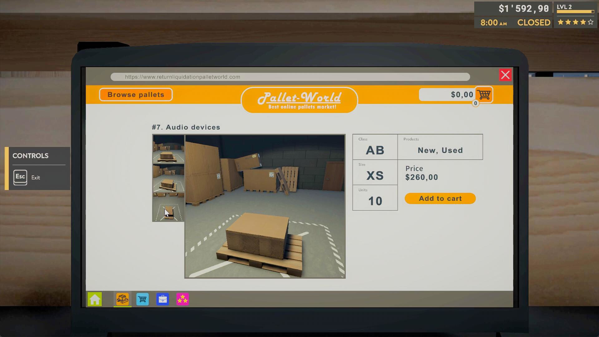 Returns Outlet Simulator (2025) - фото №1