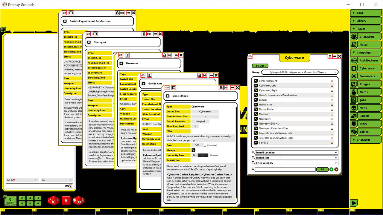 Fantasy Grounds - Cyberpunk RED - Cyberpunk: Edgerunners Mission Kit (2024) - фото №6