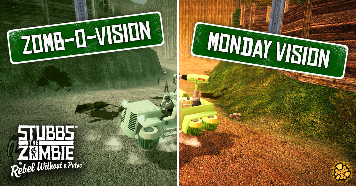 Stubbs the Zombie in Rebel Without a Pulse (2021) - фото №1