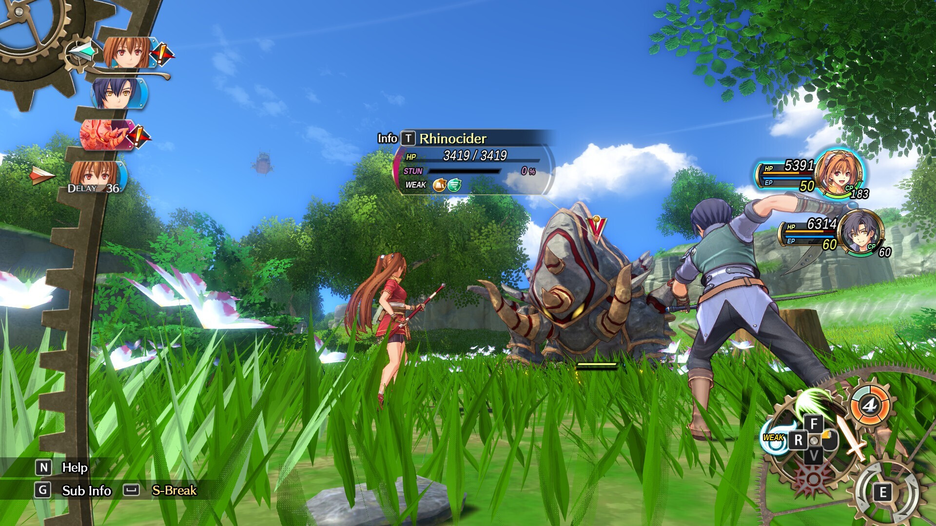 Trails in the Sky 1st Chapter игра 2025